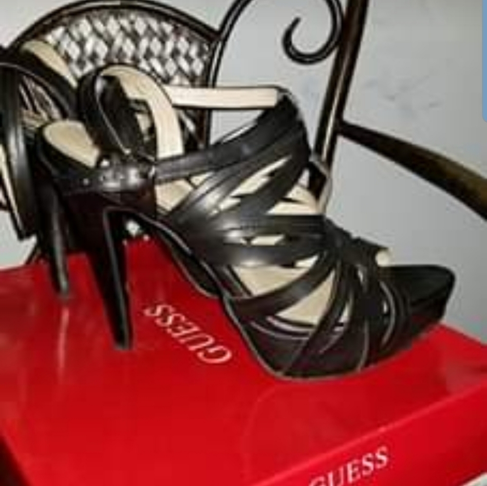 Strappy heels